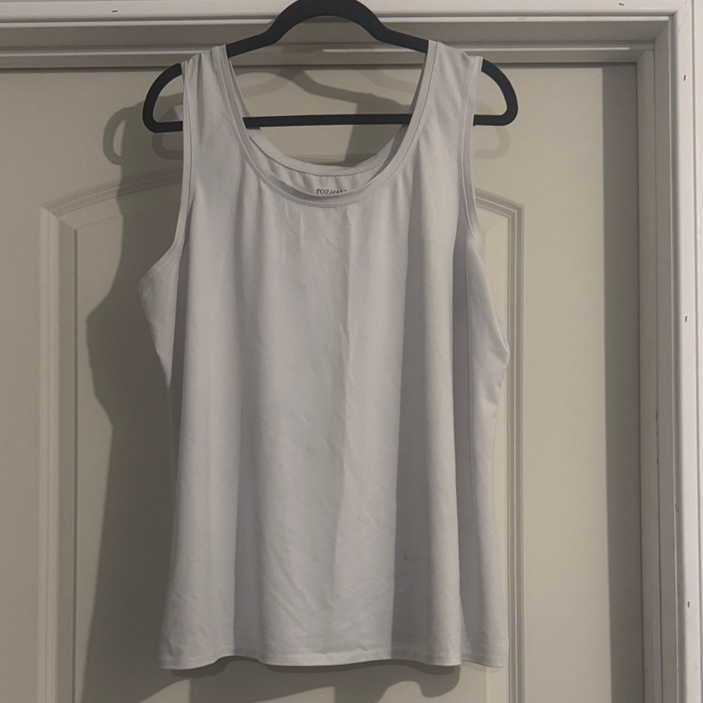 Three Classic White Undershirts - image 1